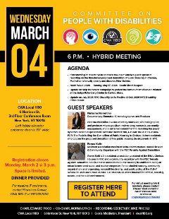 Disabilities Committee Flier_March2026_01